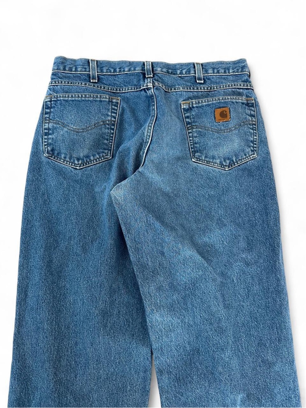 Carhartt Men's Relaxed Fit Blue Denim Jeans
